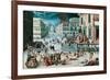 The Massacre of the Triumvirate-Antoine Caron-Framed Giclee Print