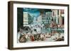 The Massacre of the Triumvirate-Antoine Caron-Framed Giclee Print