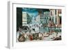 The Massacre of the Triumvirate-Antoine Caron-Framed Giclee Print