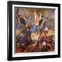 The Massacre of Wyoming Valley in July 1778-Alonzo Chappel-Framed Giclee Print