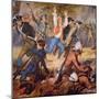 The Massacre of Wyoming Valley in July 1778-Alonzo Chappel-Mounted Giclee Print