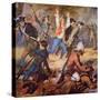 The Massacre of Wyoming Valley in July 1778-Alonzo Chappel-Stretched Canvas