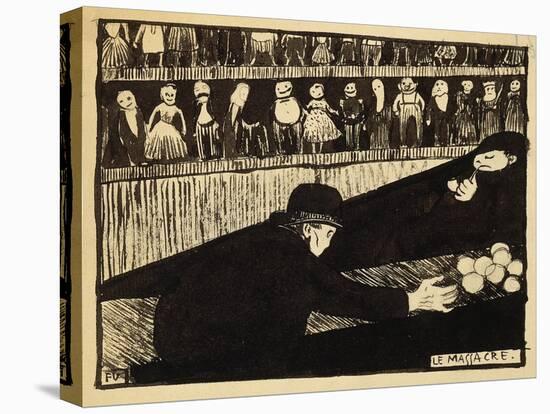 The Massacre-Félix Vallotton-Stretched Canvas