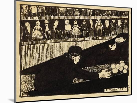 The Massacre-Félix Vallotton-Mounted Giclee Print