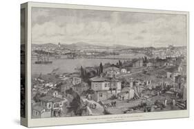 The Massacres at Constantinople, View of the City and the Golden Horn-William 'Crimea' Simpson-Stretched Canvas