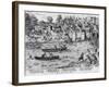 The Massacres of Tours, July 1562-Franz Hogenberg-Framed Giclee Print