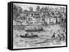 The Massacres of Tours, July 1562-Franz Hogenberg-Framed Stretched Canvas