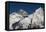 The massive black pyramid summit of Mount Everest, from Kala Patar, Khumbu Region, Nepal, Himalayas-Alex Treadway-Framed Stretched Canvas