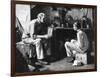 The Master and the Apprentice-Norman Rockwell-Framed Giclee Print