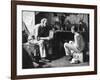 The Master and the Apprentice-Norman Rockwell-Framed Giclee Print