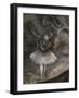 The Master of Ballet (detail) (executed in collaboration with Ludovic Lepic)-Edgar Degas-Framed Giclee Print