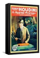 The Master of Mystery - Houdini-null-Framed Stretched Canvas