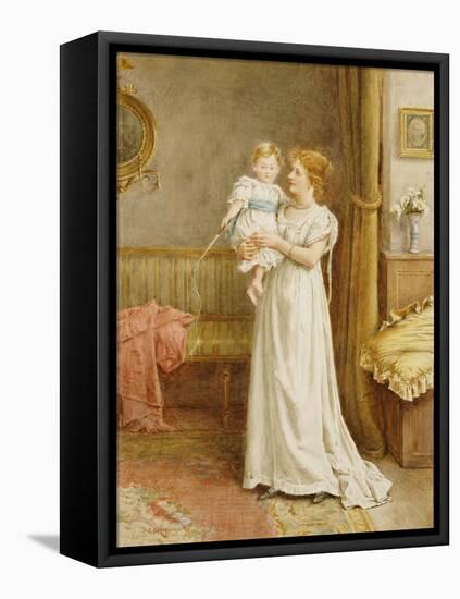 The Master of the House-George Goodwin Kilburne-Framed Stretched Canvas