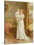 The Master of the House-George Goodwin Kilburne-Stretched Canvas