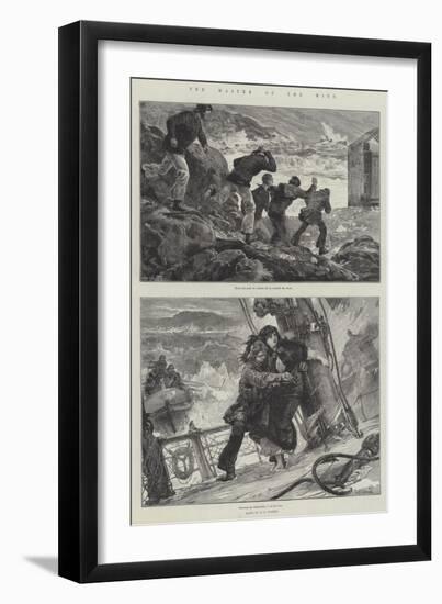 The Master of the Mine-William Heysham Overend-Framed Giclee Print