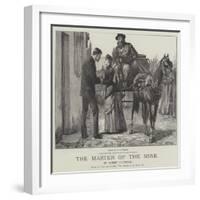 The Master of the Mine-William Heysham Overend-Framed Giclee Print