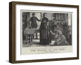 The Master of the Mine-William Heysham Overend-Framed Giclee Print