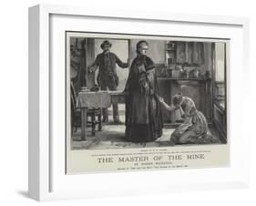 The Master of the Mine-William Heysham Overend-Framed Giclee Print