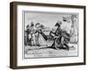 The Master of the Ordnance Exercising His Hobby', 1819-Isaac Cruikshank-Framed Giclee Print