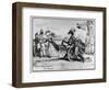 The Master of the Ordnance Exercising His Hobby', 1819-Isaac Cruikshank-Framed Giclee Print
