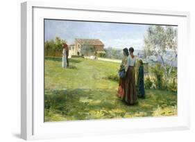 The Master's Wife-Arturo Ferrari-Framed Giclee Print