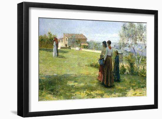 The Master's Wife-Arturo Ferrari-Framed Giclee Print