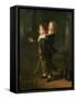 The Masters Foster: Portrait of the Sons of Constantia and Richard Foster-Henri Pierre Danloux-Framed Stretched Canvas