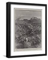 The Matabele Revolt, Captain Grey's Scouts and the Afrikander Corps in Action-William Small-Framed Giclee Print