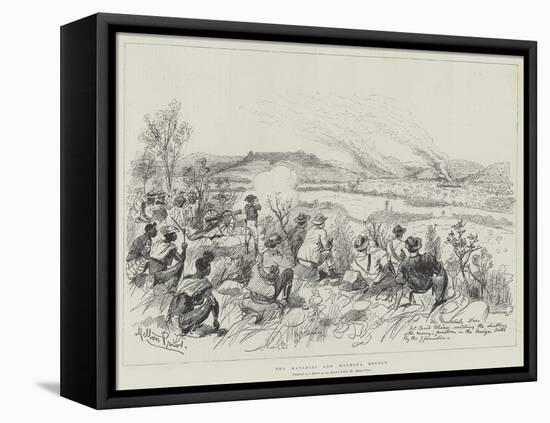 The Matabili and Mashona Revolt-Melton Prior-Framed Stretched Canvas