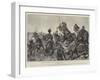 The Matabili Insurrection, Defeat of the Rebels Between Movene Kraal and Gwelo on 9 May-Richard Caton Woodville II-Framed Giclee Print