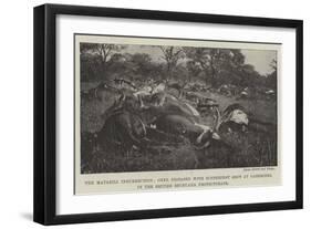 The Matabili Insurrection-null-Framed Giclee Print