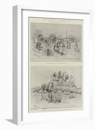 The Matabili Insurrection-Melton Prior-Framed Giclee Print