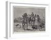 The Matabili War, Following the Spoor of the Late Captain Williams-Richard Caton Woodville II-Framed Giclee Print