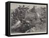 The Matabili War in South Africa, Attack on the Laager of Wagons-Richard Caton Woodville II-Framed Stretched Canvas