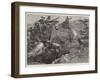 The Matabili War in South Africa, Attack on the Laager of Wagons-Richard Caton Woodville II-Framed Giclee Print