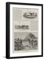 The Matabili War-Charles Auguste Loye-Framed Giclee Print