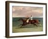 The Match Between 'Priam' and 'Augustus', October 20th 1831, 1832-John Frederick Herring I-Framed Giclee Print