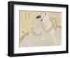 The Match Between Tanikaze Kajinosuke and Kimenzan Tanigoro-Katsukawa Shunsho-Framed Giclee Print