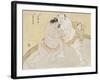 The Match Between Tanikaze Kajinosuke and Kimenzan Tanigoro-Katsukawa Shunsho-Framed Giclee Print