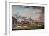 The Match Between the Hounds at Newmarket, 1762-Francis Sartorius-Framed Giclee Print