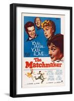 The Matchmaker, from Left: Anthony Perkins, Paul Ford, Shirley Booth, Shirley Maclaine, 1958-null-Framed Art Print