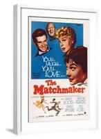 The Matchmaker, from Left: Anthony Perkins, Paul Ford, Shirley Booth, Shirley Maclaine, 1958-null-Framed Art Print