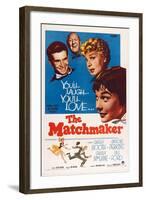 The Matchmaker, from Left: Anthony Perkins, Paul Ford, Shirley Booth, Shirley Maclaine, 1958-null-Framed Art Print