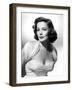 The Mating Season, Gene Tierney Wearing a Costume Designed by Oleg Cassini, 1951-null-Framed Photo