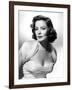 The Mating Season, Gene Tierney Wearing a Costume Designed by Oleg Cassini, 1951-null-Framed Photo