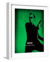 The Matrix Agent Smith-NaxArt-Framed Art Print