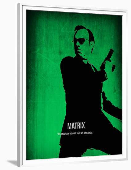 The Matrix Agent Smith-NaxArt-Framed Premium Giclee Print