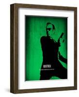 The Matrix Agent Smith-NaxArt-Framed Art Print