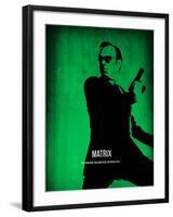 The Matrix Agent Smith-NaxArt-Framed Art Print