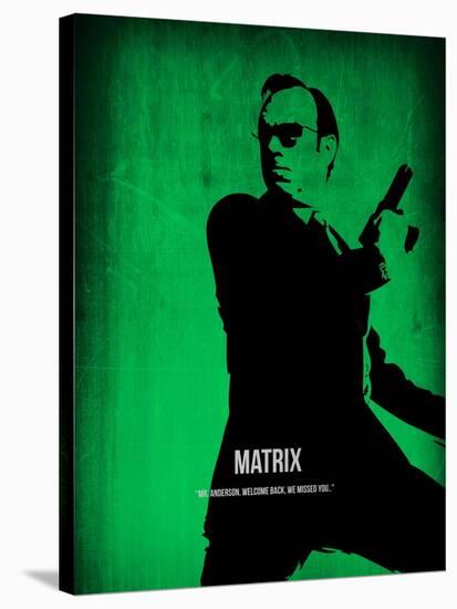 The Matrix Agent Smith-NaxArt-Stretched Canvas